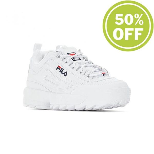 Fila Disruptor Low Wmn Women's Disruptor - White,NZ 598-60437